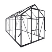 Royal Well Kate IV kweekkas aluminium zwart 7,16 m²