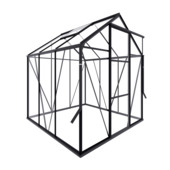 Royal Well Kate I kweekkas full option aluminium zwart 3,67 m²