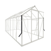 Royal Well Kate V kweekkas aluminium wit 8,33 m²