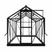 Royal Well Mary III kweekkas aluminium zwart 7,46 m²