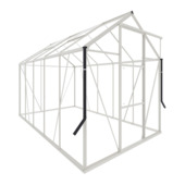 Royal Well Kate III kweekkas aluminium wit 6,0 m²