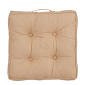 Matraskussen 45 x 45 x 7 cm beige