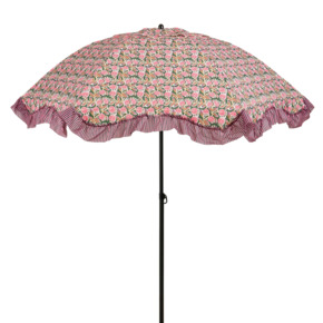Parasol print roze rond  Ø 200 cm