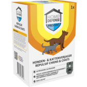 HOME DEFENSE® hondenverjager en kattenverjager ultrasoon 105m²