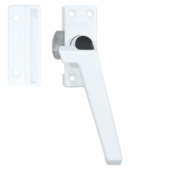 AXA raamsluiting rechts wit met knop buitendraaiend