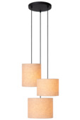 Lucide hanglamp Maya Ø46cm beige