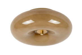 Lucide plafondlamp Sentino Ø30cm taupe 