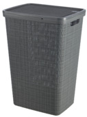 Curver Jute Wasmand met deksel 58L - Deep Shadow