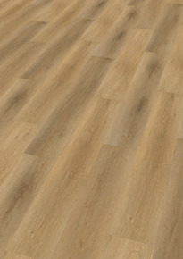 Click PVC Saverna rechte stroken donkerbruin eiken houtlook