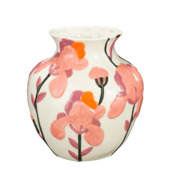 Desi vaas roze - h23,5xd21cm