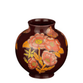 Eloise vaas paars - h24xd22cm