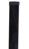 Profielpaal vierkant zwart 6 x 6 cm, lengte 220 cm