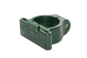 Giardino plastiek hoekklem voor 48 mm profielpaal RAL 6005 groen 6 stuks
