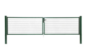 Giardino dubbele tuinpoort Napoli RAL 6005 groen 200 x 300 cm (2 x 150 cm)