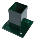 Giardino voet voor vierkante paal groen 60 x 60 mm