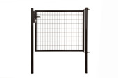 Giardino tuinpoort Napoli RAL 9005 zwart 120 x 125 cm