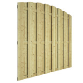 Schutting Jumbo grenen hout toog 180 x 180 cm