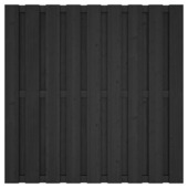 Schutting Royal grenen hout antraciet 180 x 180 cm