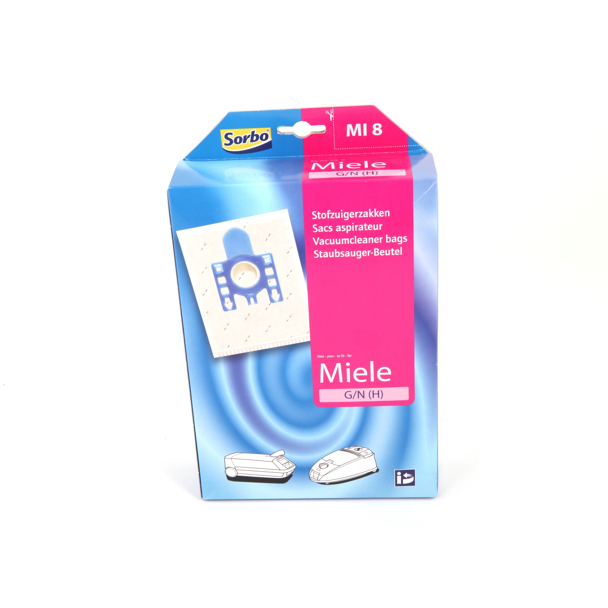 Sorbo Miele S400S600 Gn Stofzuigerzakken 4 Stuks Plus 1 Filter sorbo kopen in de aanbieding