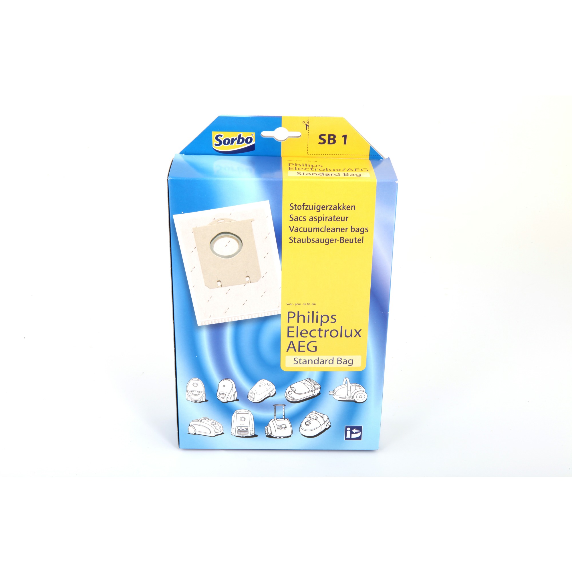Sorbo Philipselectrolux Stofzuigerzakken 4 Stuks sorbo kopen in de aanbieding