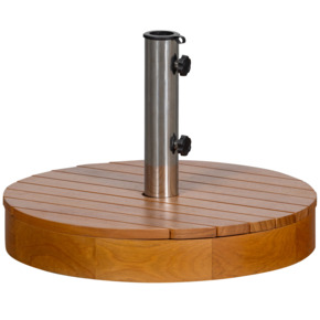 WOOOD parasolvoet Monica eucalyptus hout 30 kg