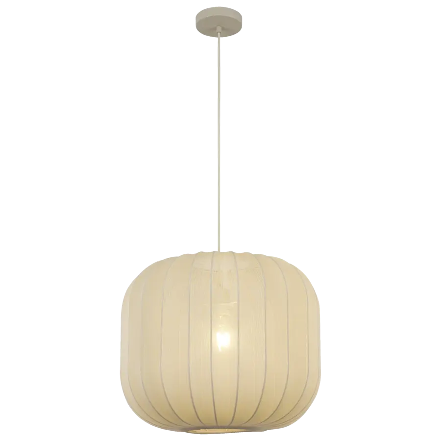 KARWEI hanglamp Evi beige Ø48cm