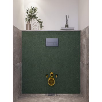 Toilet achterwand MDF vochtwerend 122x100cm 15mm