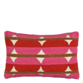 Kussen tufted roze - l55xb35xh10cm