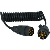 Carpoint spiraal trailer verlengkabel 7p - 7p stekker/stekker