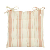 Stoelkussen 40 x 40 x 5 cm beige