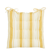 Stoelkussen 40 x 40 x 5 cm oker