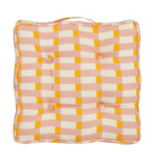 Matraskussen 45 x 45 x 7 cm oranje