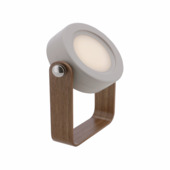 Travellife Njord camping lantaarn grijs 14 x 11,5 x 24 cm