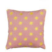 Kussen zon licht roze - l45xb45xh10cm