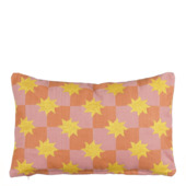 Kussen zon geel - l55xb35xh10cm