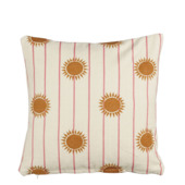 Kussen zon off white - l45xb45xh10cm