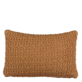Kussen hart licht bruin - l55xb35xh10cm