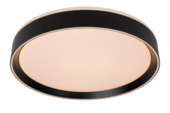 Lucide NURIA plafonnière Ø 40 cm LED dimb. 2700K 3 StepDim Zwart