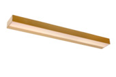 Lucide ALEXA wandlamp badkamer LED 3000K IP44 mat goud / Messing