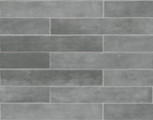 Wandtegel Luna grijs 5 cm x 25 cm keramiek 1,05 m²