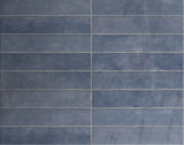 Wandtegel Luna blauw 5 cm x 25 cm keramiek 1,05 m²