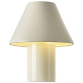 KARWEI tafellamp Ties beige Ø23 x 28cm