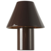 KARWEI tafellamp Ties bruin Ø23 x 28cm