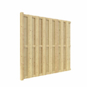 Schutting volgpakket Jumbo grenen hout groen geïmpregneerd 1,9 m
