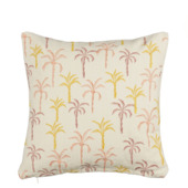Kussen palmboom off white - l45xb45xh10cm