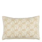 Kussen palmboom wit - l55xb35xh10cm