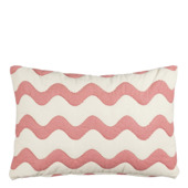 Kussen l.roze waves - l55xb35xh10cm