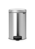 Brabantia NewIcon Prullenbak - 12 l - Matt Steel
