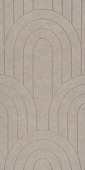 Viltpaneel gebogen lijnen zand 60x30 cm