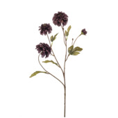 Dahlia spray paars 65cm